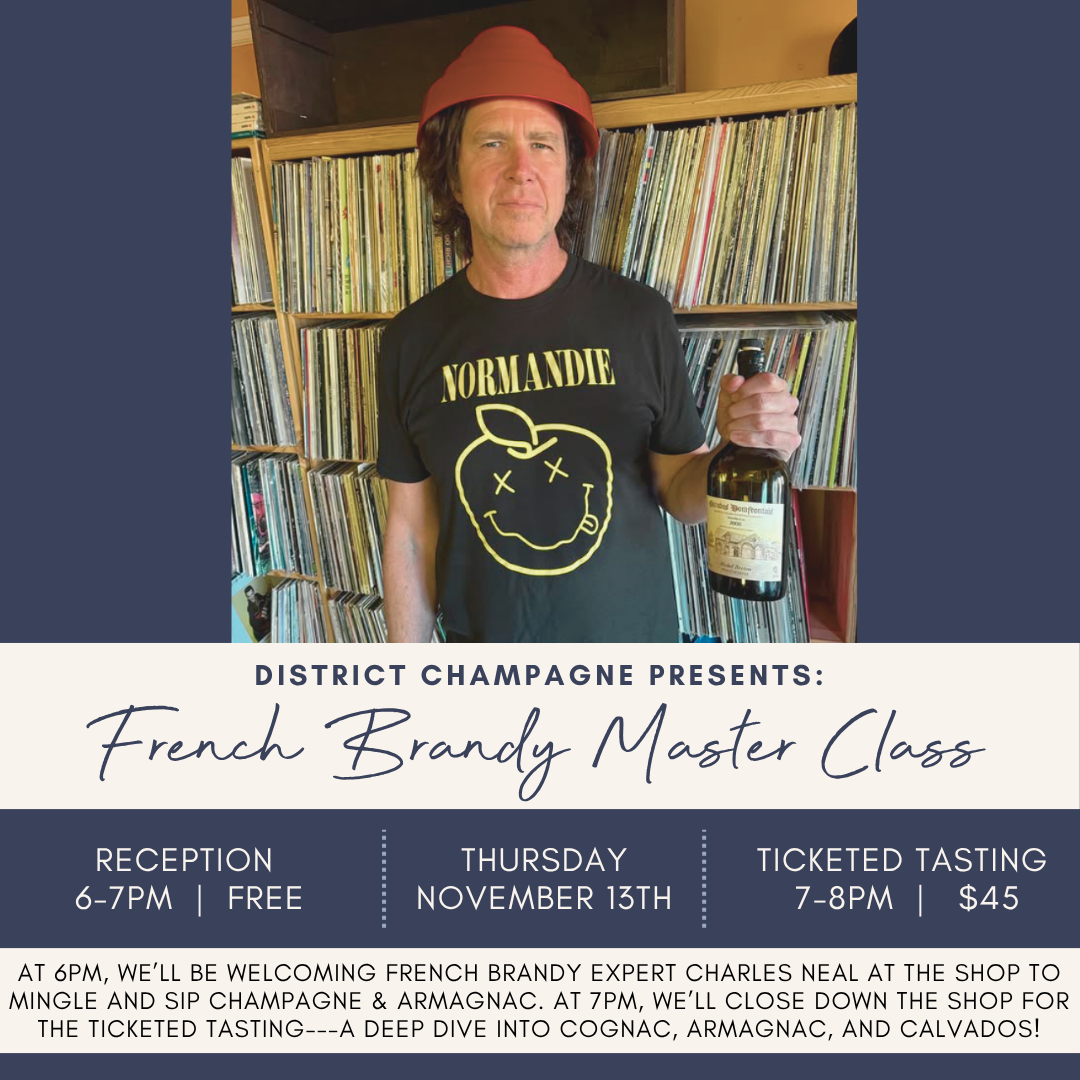 French Brandy Master Class with Charles Neal - Thursday 11/13 @ 7pm