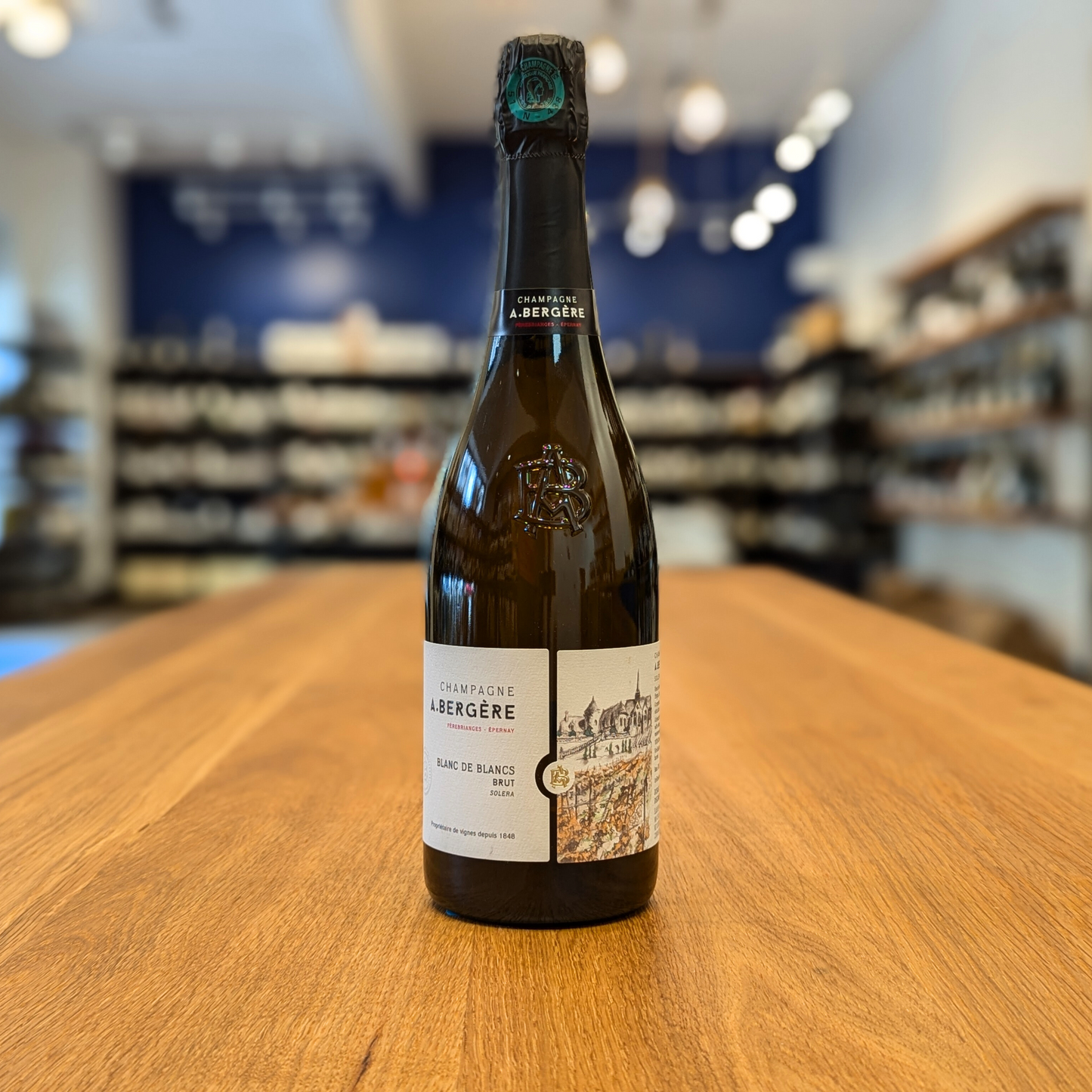 A. Bergere 'Solera' Blanc de Blancs Brut NV