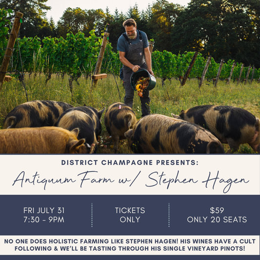 Master Class - Antiquum Farm - Friday July 31st at 7:30pm