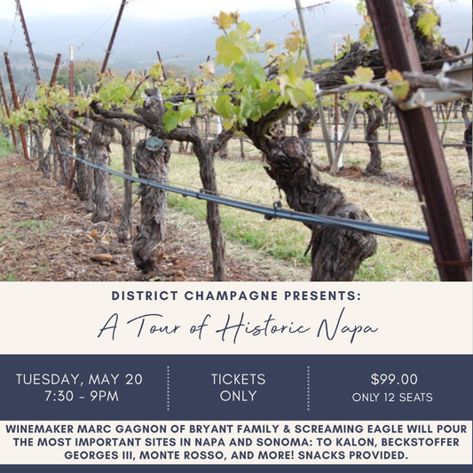 Tour of Historical Napa Vineyards Master Class w/ Marc Gagnon