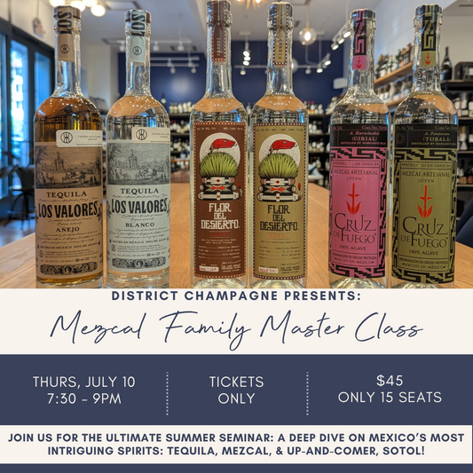 Mezcal Family Master Class - Thurs 7/10 @ 7:30PM