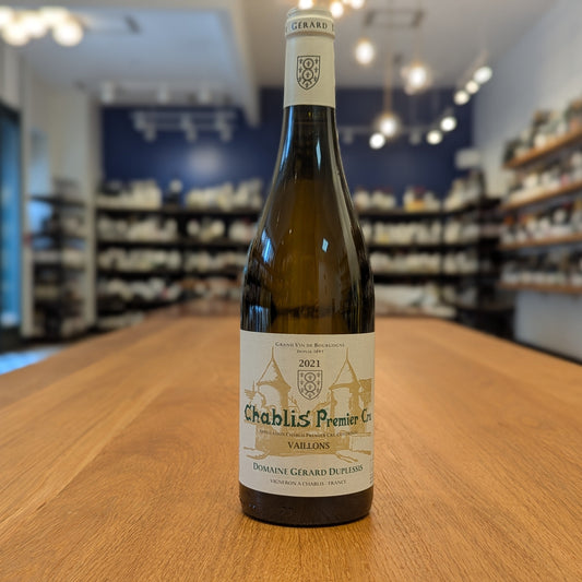 Gerald Duplessis Chablis 1er Vaillons 2021