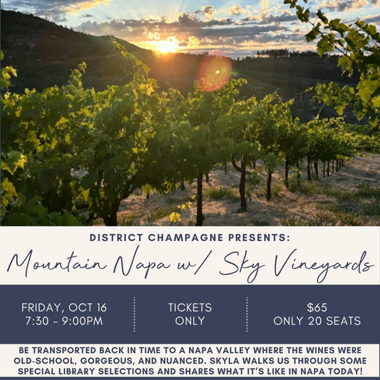 Master Class - Sky Vineyards - Friday Oct 16th @ 7:30pm